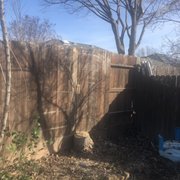 Removal of tree that was appx 15 years old, original to our subdivision. The tree was ready to drop large branches into 3 yards!