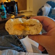 Meat just ended... Half the roll was just bread.