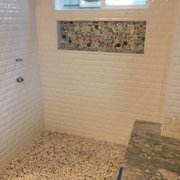 Walk in shower