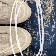 One of the most obvious differences between these shoes.