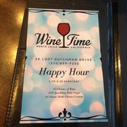 Happy Hour menu 9/19/18