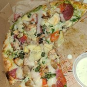 Love their customized pizza!