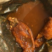 Why would the chick who pulled this and boxed it up think that this is at all acceptable ? A literal of POOL of Oil ..