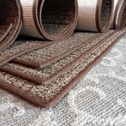 rolled up carpet