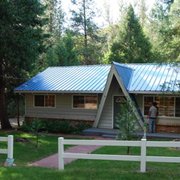 a cabin in the woods