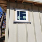 New construction windows and trim