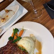 Steak and mash