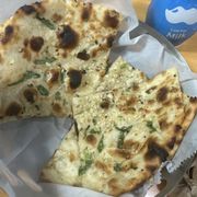 Garlic naan