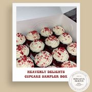 Try our 'Heavenly Delights Cupcake Sampler Box'. These boxes are customizable and perfect to bring to small gatherings.