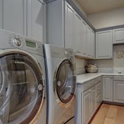 Clean custom laundry room!
