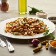 a plate of pasta