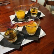 Breakfast shots for two