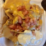 Small chicken nacho
