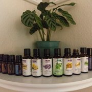 Essential oils and hot towels included with every massage.