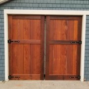 Garage barn doors