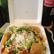 Vegetarian nachos. Best nachos in town!!