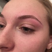 High arch eyebrow threading by MAI!