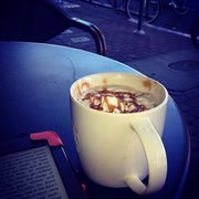 Nothing like a caramel apple spice and a good book on a fall day