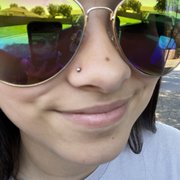 Nose piercing