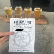 Flight of beer
