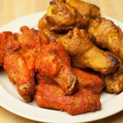 Wings - Spicy Buffalo & Honey BBQ