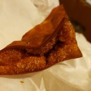 Crab wonton $4.75 burnt
