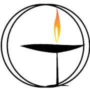 Flaming Chalice, the symbol of our faith.