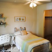 Inside a model unit of 1661 Forest Avenue Apartments