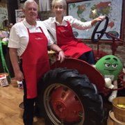 Hal and Nancy with Lil' Red