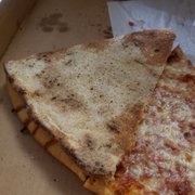Cheese cardboard pizza :(