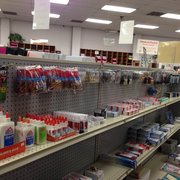Well stocked & organized isles!