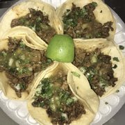 Carne asada tacos