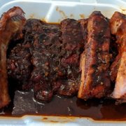 St. Louis style full rack of ribs