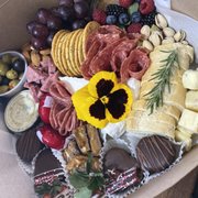 a box of food