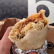 Regular Chicken Burrito w/ Tapatio = Perfectola.