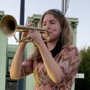 Playing jazz in Hayes valley :)