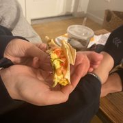 half eaten. given a 10/10 review