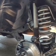 2003 Jeep Wrangler. Painted and detailed undercarriage, suspension and brakes.