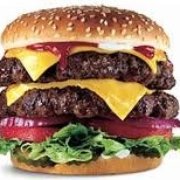 a double cheeseburger