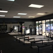 Interior painting of "Whole Body Fitness" for Angelo Poli"s famous club
