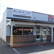 Front of Black Cat Tattoo