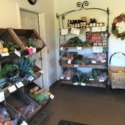 the produce section of the store