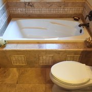 Warm tile private bath