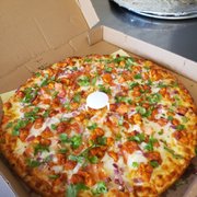 Tandoori pizza
