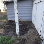 Closer pic of the clean area