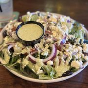 The Greek salad