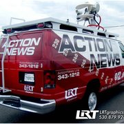 Check out this full-color vehicle wrap that we did for the action news team in Chico, CA. Make your business stand out!