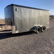 Enclosed trailer for goods
