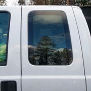 A Quater glass replacement for tree trimmers up in Paradise