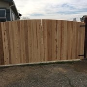 Wood Double Drive Gate
